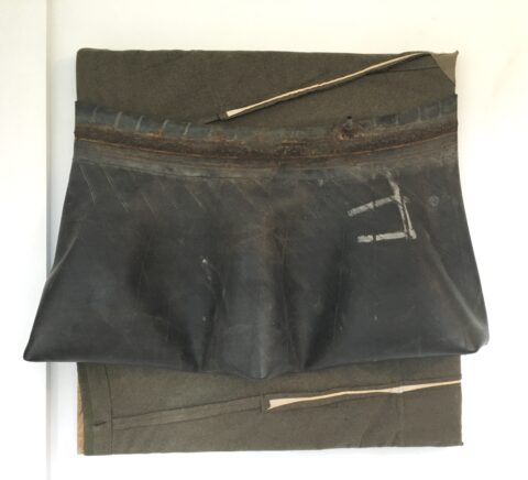 2024 found truck tire inner tube and wool pants on board 28 x 32 x 5 inches