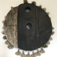 2025 rock hopper, silk velvet tassels 16 x 16 x 3 inches