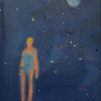 2025 acrylic on canvas 12 x 9 inches