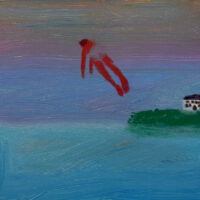 2025 acrylic on canvas 16 x 20 inches