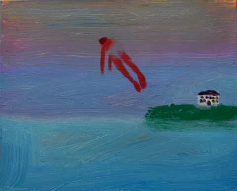 2025 acrylic on canvas 16 x 20 inches