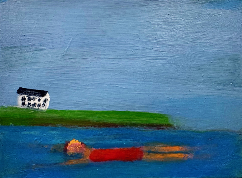 2025 acrylic on canvas 9 x 12 inches