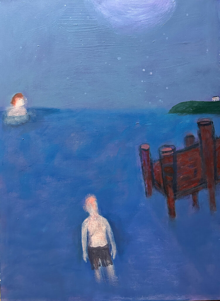 2025 acrylic on canvas 40 x 30