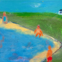 2025 acrylic on canvas 11 x 14 inches