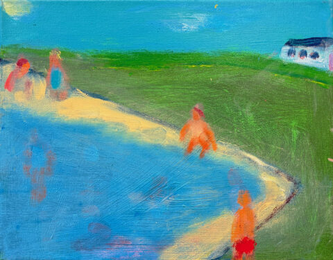 2025 acrylic on canvas 11 x 14 inches