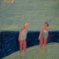 2025 acrylic on canvas 12 x 9 inches