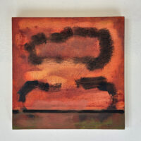 2024 oil on panel 8 x 8 inches