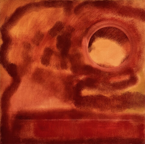 2025 oil on canvas 22 x 22 inches