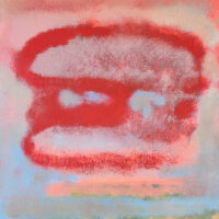 oil on wood panel 16 x 16 inches