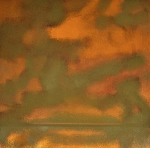 2025 oil on canvas 16 x 16 inches
