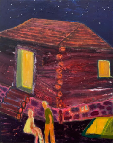 2024 acrylic on canvas 60 x 48 inches