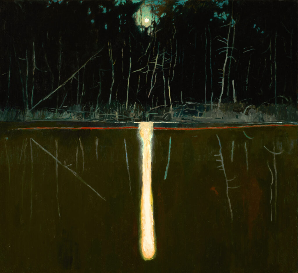 2023 oil on panel 24 x 22 inches photo credit Luc Demers