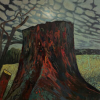 2025 oil on canvas over panel 24 x 24 inches