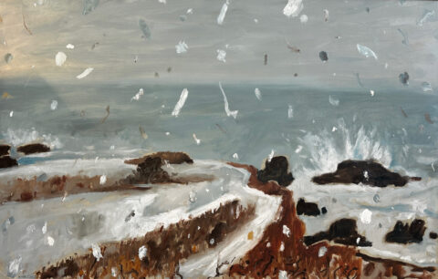 2025 OIL ON CANVAS 27 X 42 INCHES