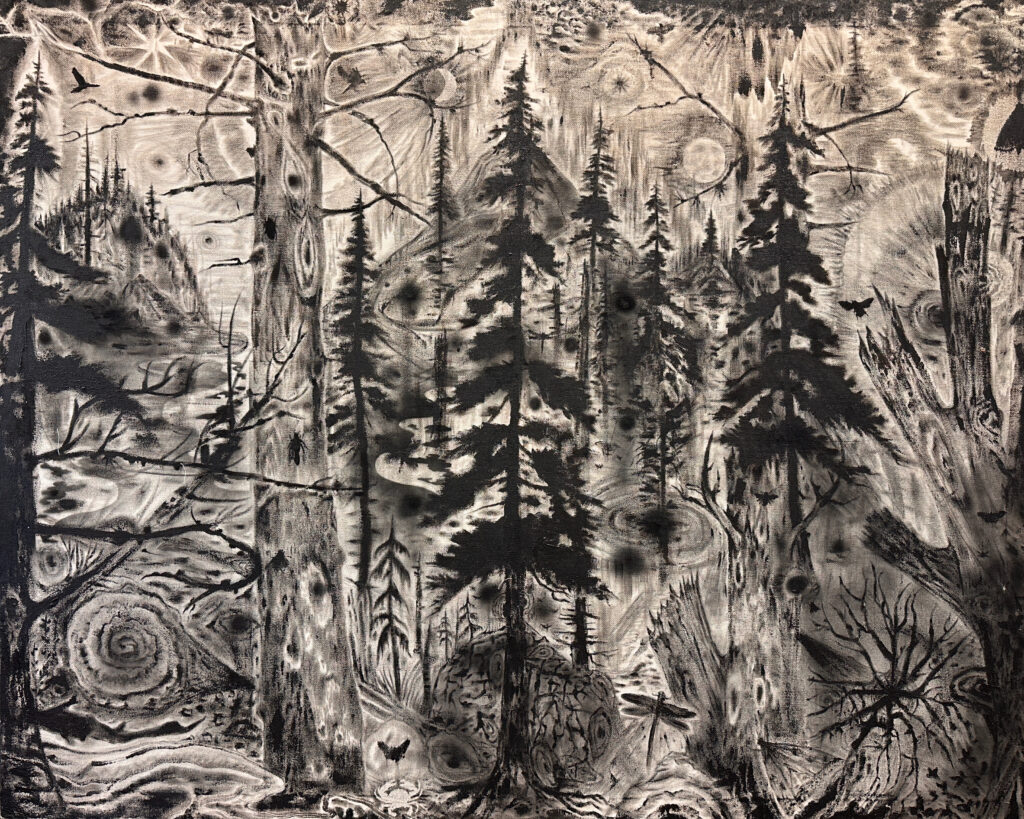 2024 oil on canvas 66 x 83 inches (sold)