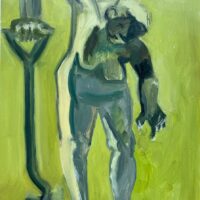 2020 oil on aluminum 7 x 5 inches