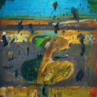 2025 oil on canvass 30 x 30 inches