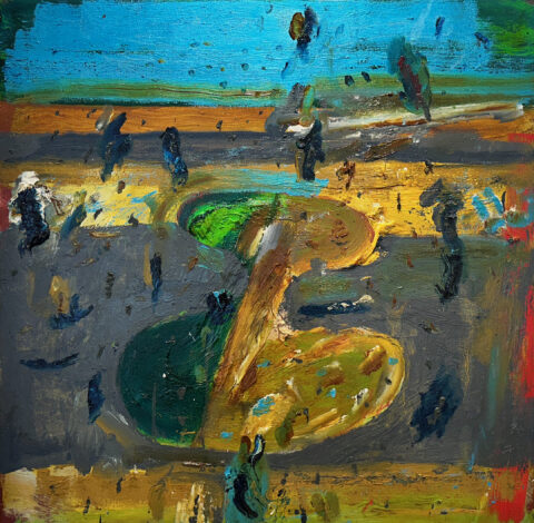 2025 oil on canvass 30 x 30 inches