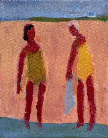 2023 acrylic on canvas 10 x 8 inches