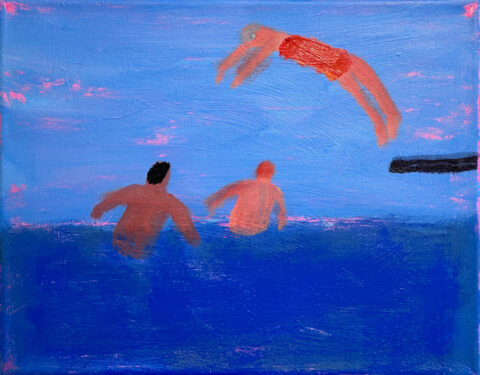 2023 acrylic on canvas 11 x 14 inches