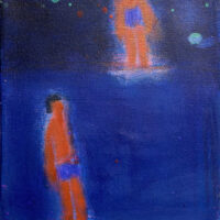 2023 acrylic on canvas 10 x 8 inches