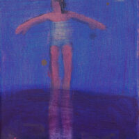 2022 acrylic on canvas 10 x 8 inches