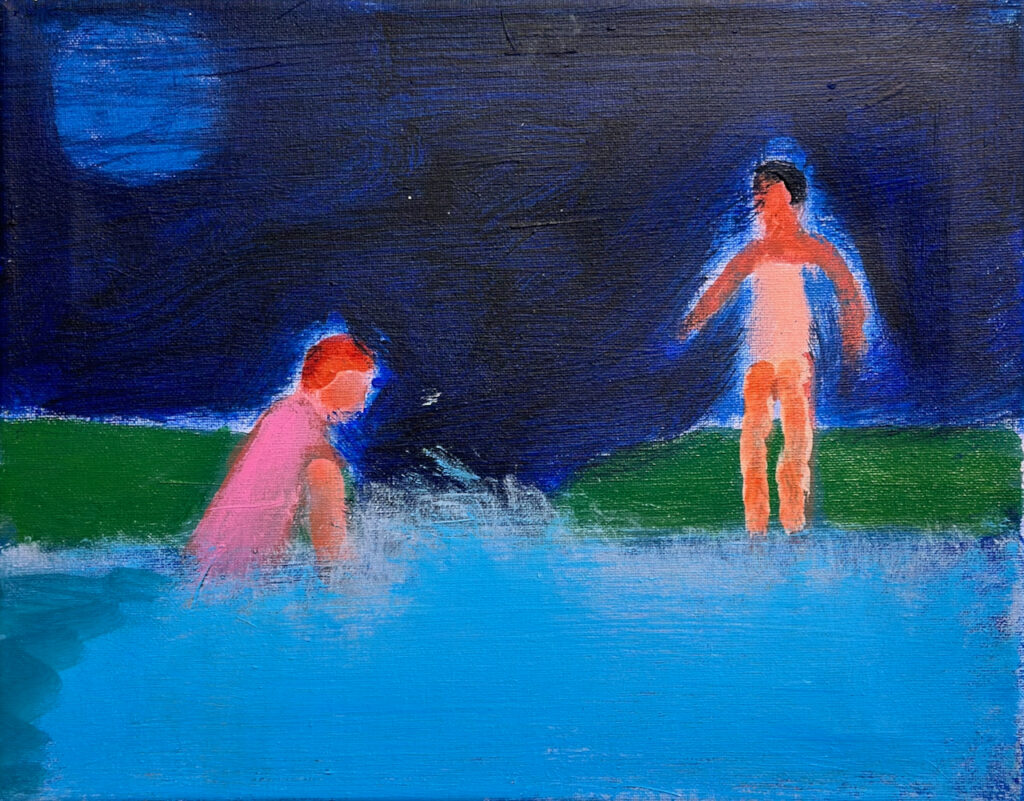 2023 acrylic on canvas 11 x 14 inches