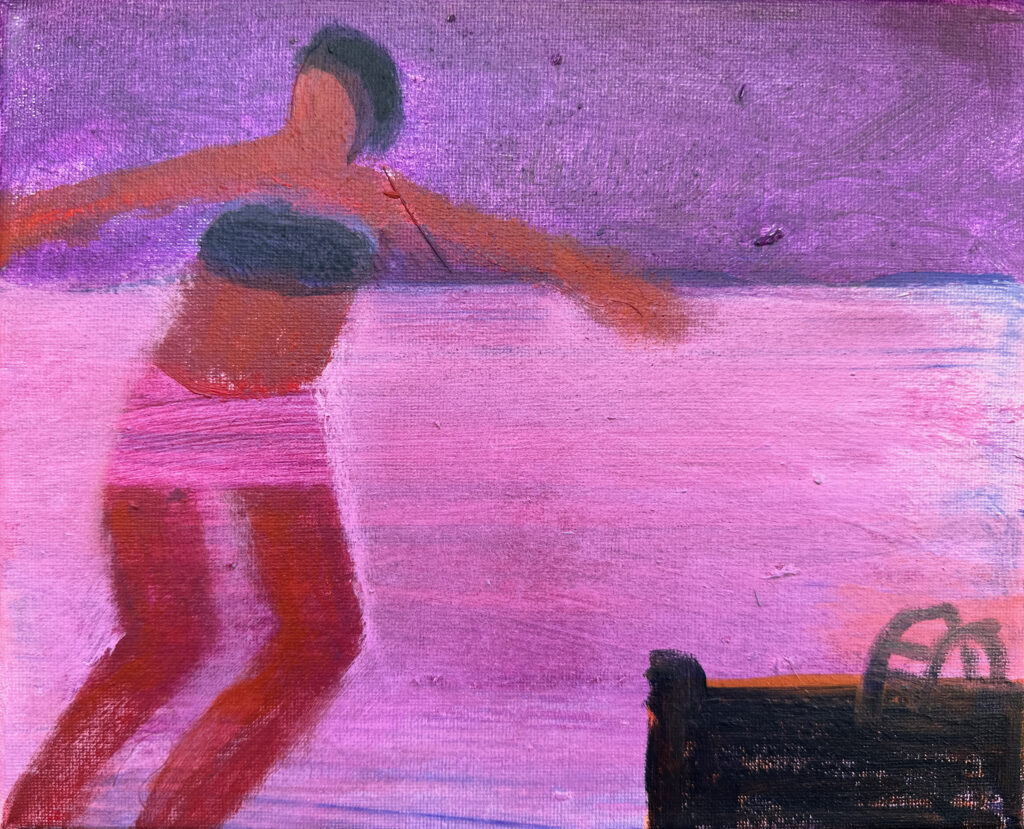 2022 acrylic on canvas 8 x 10 inches