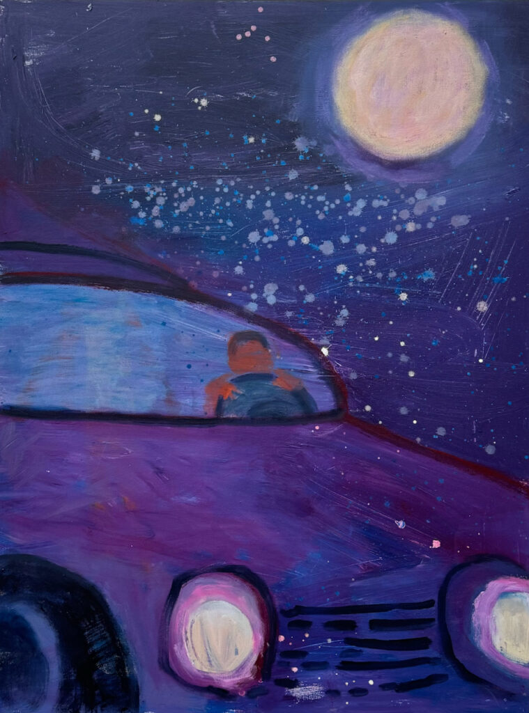 2024 acrylic on canvas 48 x 36 inches