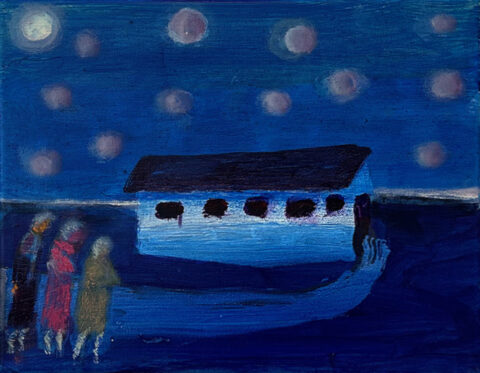 2023 acrylic on canvas 11 x 14 inches