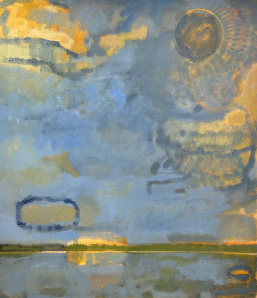 2025 oil on canvas 60 x 53 inches
