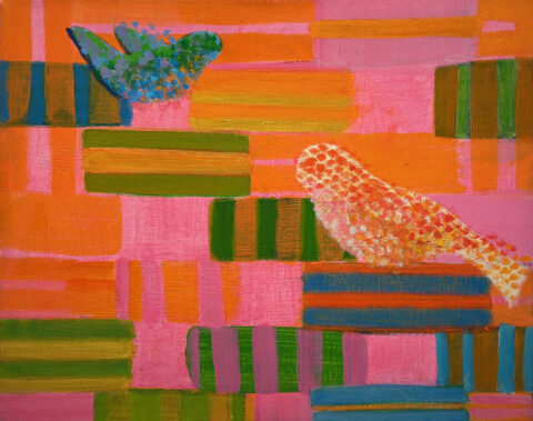 2013 acrylic on canvas 12 x 16 inches
