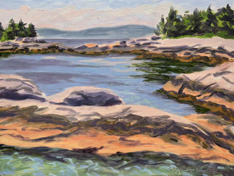 2007 oil on panel 12 x 16 inches
