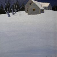 2013 oil on canvas 20 x 19 inches