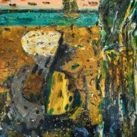 2001 oil on canvas 36 x 24 inches