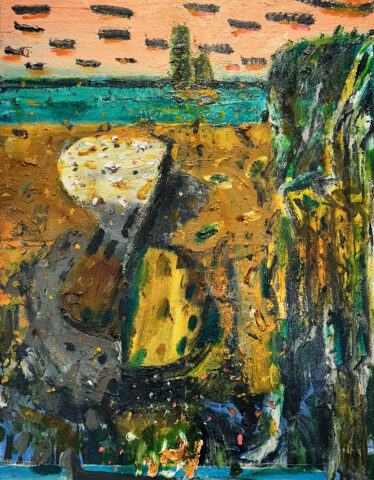 2001 oil on canvas 36 x 24 inches