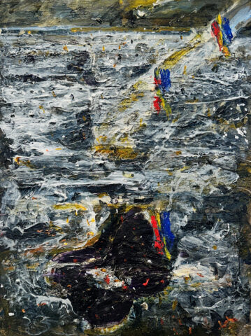 2007 oil on canvas 24 x 18 inches