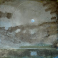 2025 oil panel 18 x 18 inches