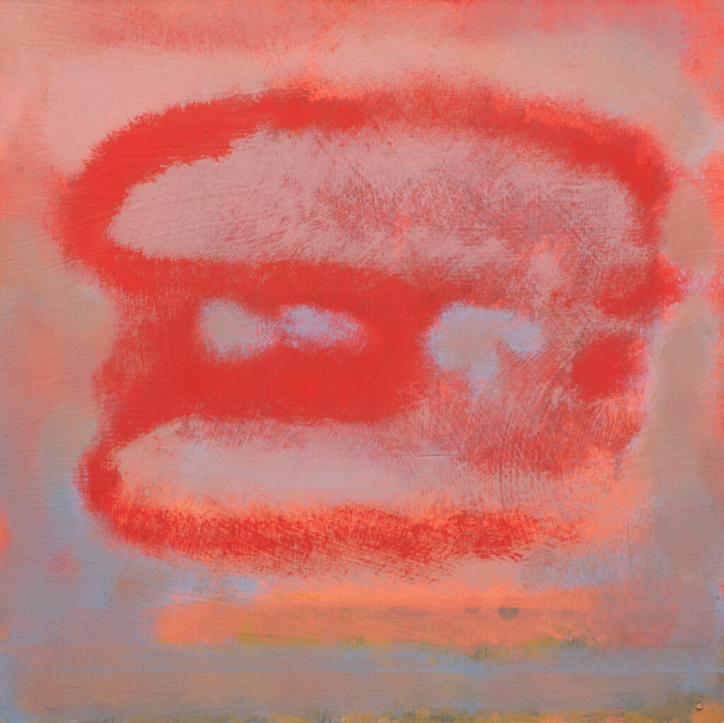 2025 oil on panel 16 x 16 inches