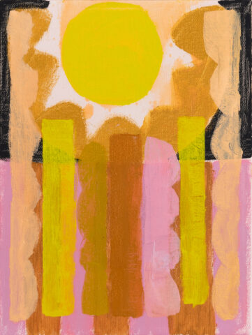 2025 oil and acrylic on canvas 12 x 9 inches