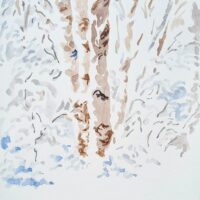 2024 watercolor/paper 12 x 9 inches