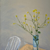 2006 oil on panel 14 1/2 x 13 3/8 inches