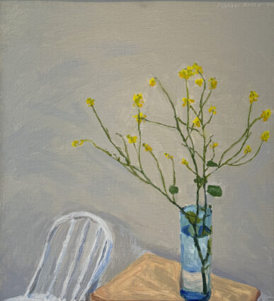 2006 oil on panel 14 1/2 x 13 3/8 inches