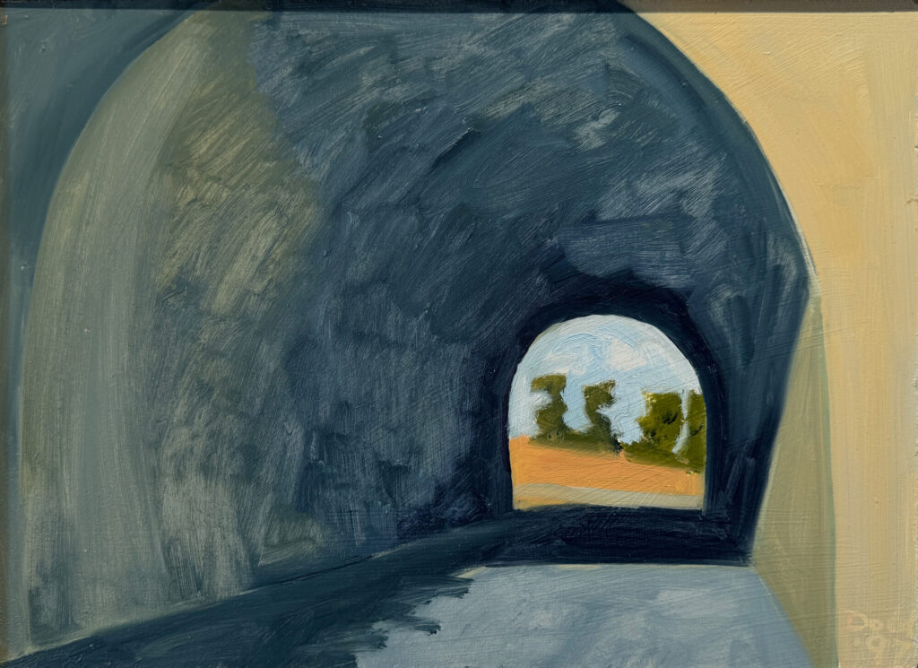 1997 oil on panel 8 x 11 inches