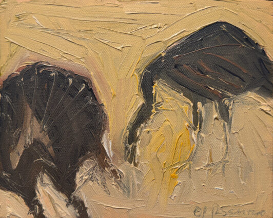 2001 oil on canvas 8 x 10 inches