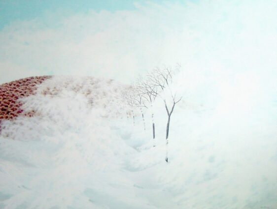 2005 casein pn panel 24 x 32 inches