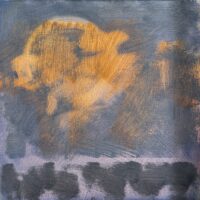 2025 oil on wood panel 8 x 8 inches