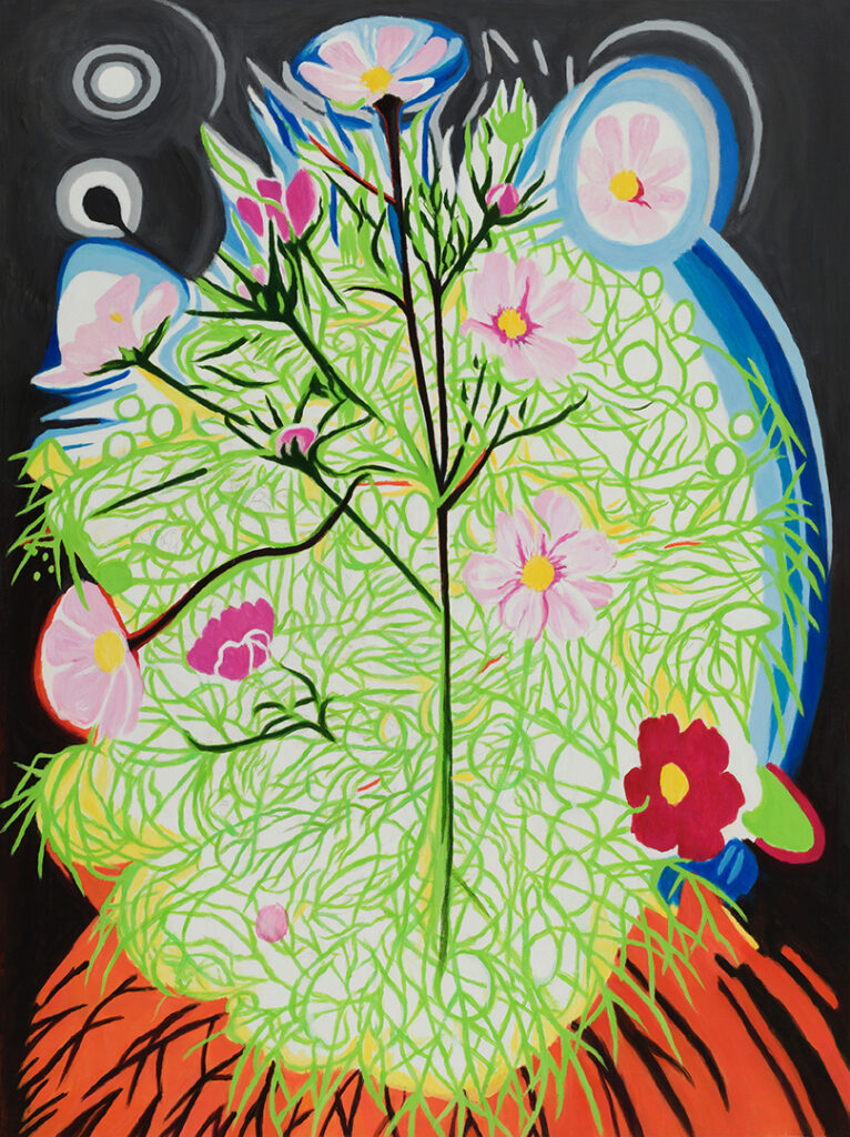 2025 acrylic on canvas 48 x 36 inches