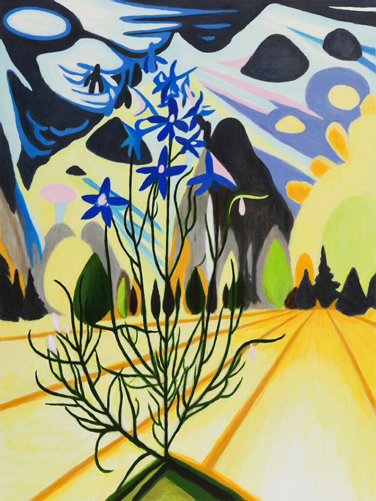 2025 acrylic on canvas 48 x 36 inches