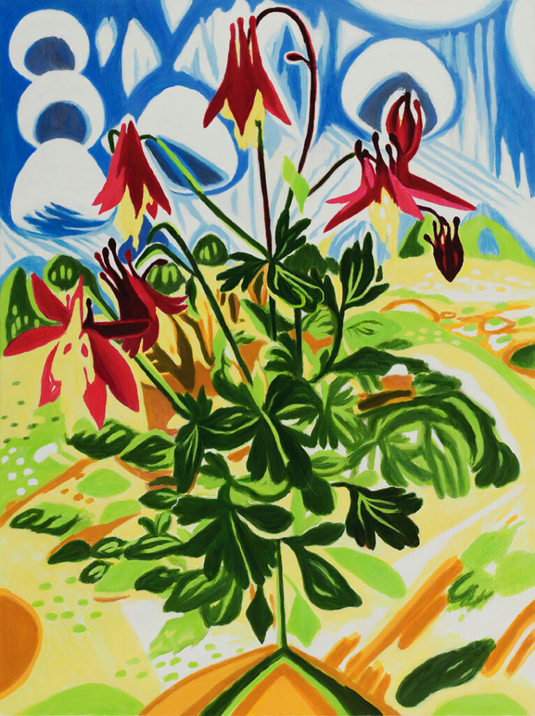 2025 acrylic on canvas 48 x 36 inches